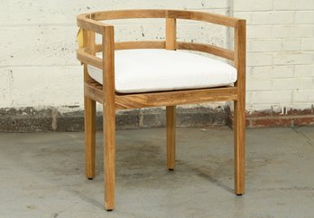 Summer Classic Teak Barrel Chair