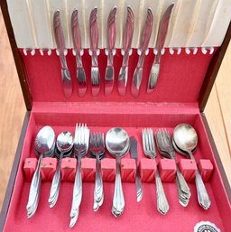 55 Piece Vintage Flatware Set