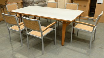 Barlow Tyrie Table And 6 Chairs