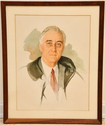 The Unfinished Portrait By Harold Martin Including FDR Souvenir Booklet