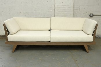 B&B Italia Pickled Teak Sofa