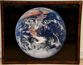 Earth From Space Framed Print