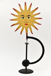 Folk Art Sun Balance Figurine