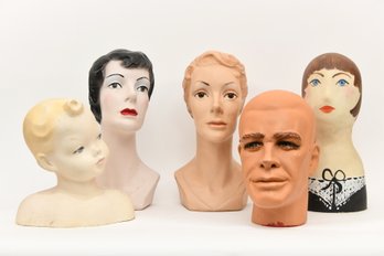 Unique Collection Of Mannequin Heads