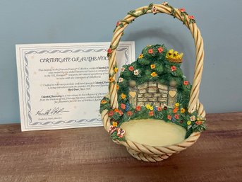 Hummel Scapes Celestial Harmony Basket New In Box