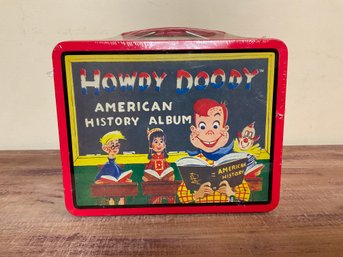 Howdy Doody Lunch Box American History Album Limited Edition Collectors Tin 1998 SEALED