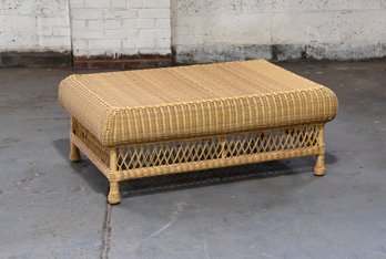 Walters Outdoor Resin Wicker Coffee Table