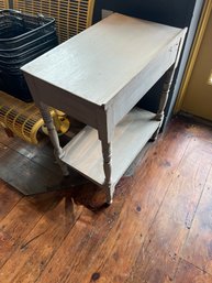 Antique Side Table - Missing Drawer
