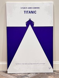 The Titanic Canvas Movie Wall Art