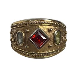 Crown Ring With Stones