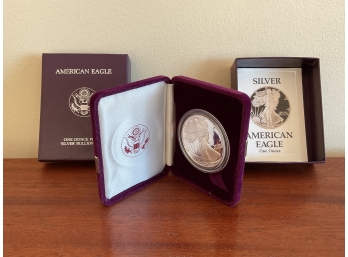 American Eagle One Ounce Proof Silver Bullion Coin 1988