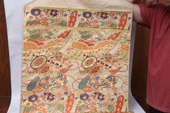 Roll Of Japanese Printed Fabric