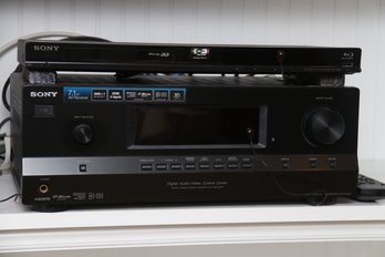 Sony STR DH250 And Blu Ray Player