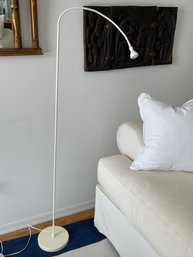 IKEA 49 Inch Tall White Floor Lamp