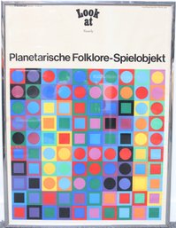 Victor Vasarely Planetarische Folklore-Spielobjekt, Galerie Thomas Munchen Exhibition, 1969