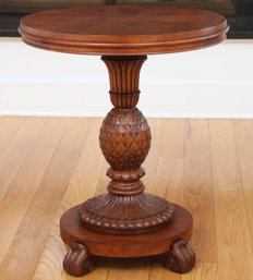 Ethan Allen Pineapple Pedestal Table