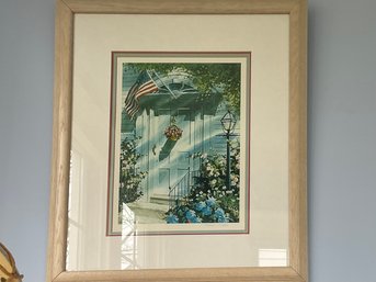 Patchell Olsom  Doorway Signed And Numbered Lithograph