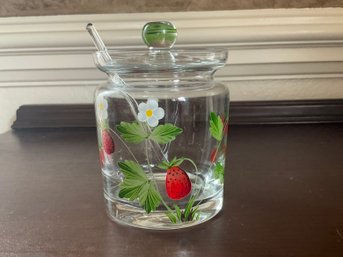 Jelly Jar With Spoon