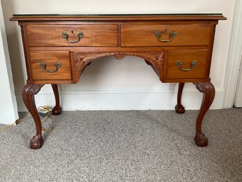 Vintage Queen Anne Style Writing Desk