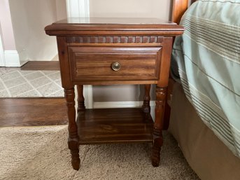 Small Wood Night Stand Table