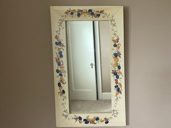 Painted Wood Wall Mirror