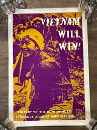 Vietnam Will Win Vintage Poster