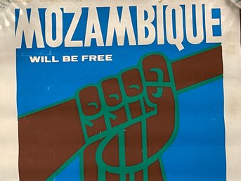 Mozambique Will Be Free Vintage Poster
