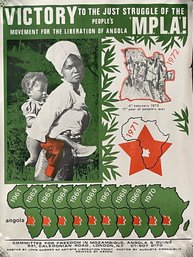 Anogola Liberation Vintage Poster