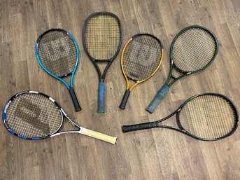 Tennis Rackets 6 Total