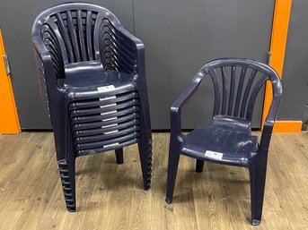 Children's Resin Chair Set