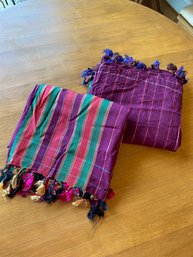 Bedouin Head Scarf Or Women's Shawl Purchased In Sultanate Of Oman (2 Of 2)