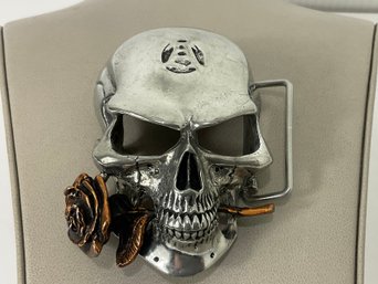 Alchemy Gothic Skull Belt Buckle