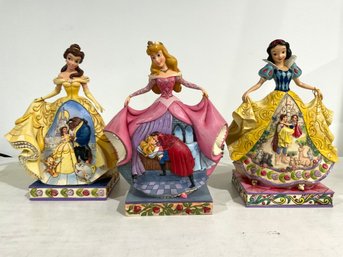 Trio Of Disney Princesses Walt Disney Show Cases