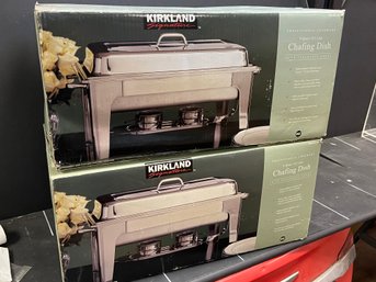 Two Kirkland Chafing Dishes