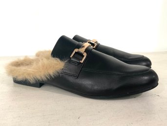 Steve Madden Khloe Leather Loafer Mules Size 9.5