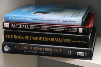 Coffee Table Books Including The Book Of Inside Information