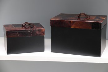 Set Of Decorative Storage Boxes