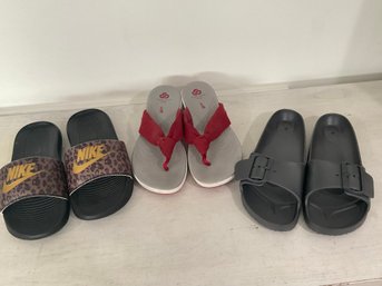 Nike, Clarks & Shade Shore Slides Size 9 & 10