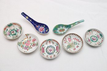 Japanese Finger Bowls And Spoons