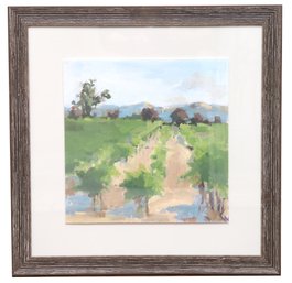 Old Vines Framed Painting