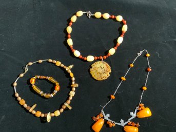 Stone Jewelry Lot