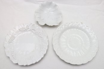 Collection Of White Porcelain Pieces