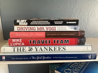 Sport Books Including Yankees