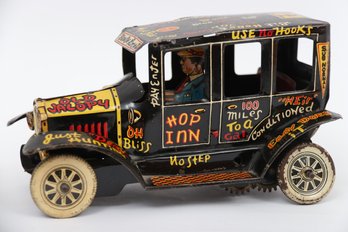 Marx Toys 'Old Jalopy' Tin Litho Windup Toy Car