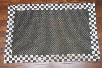 Mckenzie Childs Checkered Doormat