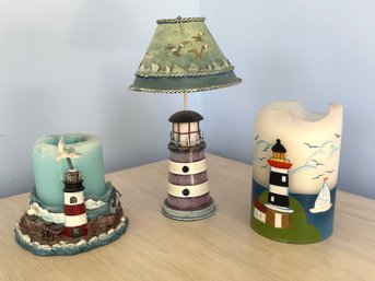 Collection Of Lighthouse Candles