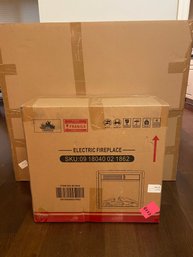 Electric Fireplace New In Box