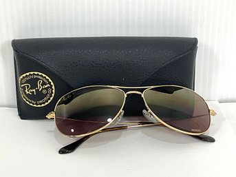 Ray Ban Chromance Glasses With Case