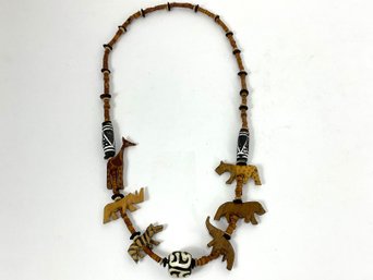 Carved Animal Necklace
