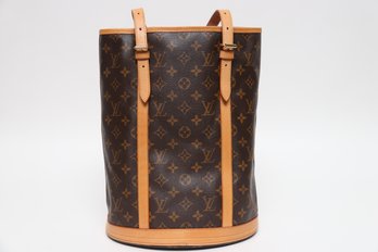Louis Vuitton Large Brown Bucket Bag